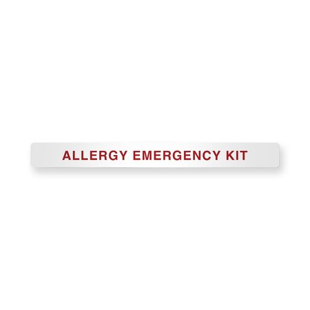 AEK Magnetic Cabinet Label Allergy Emergency Kit EN9456